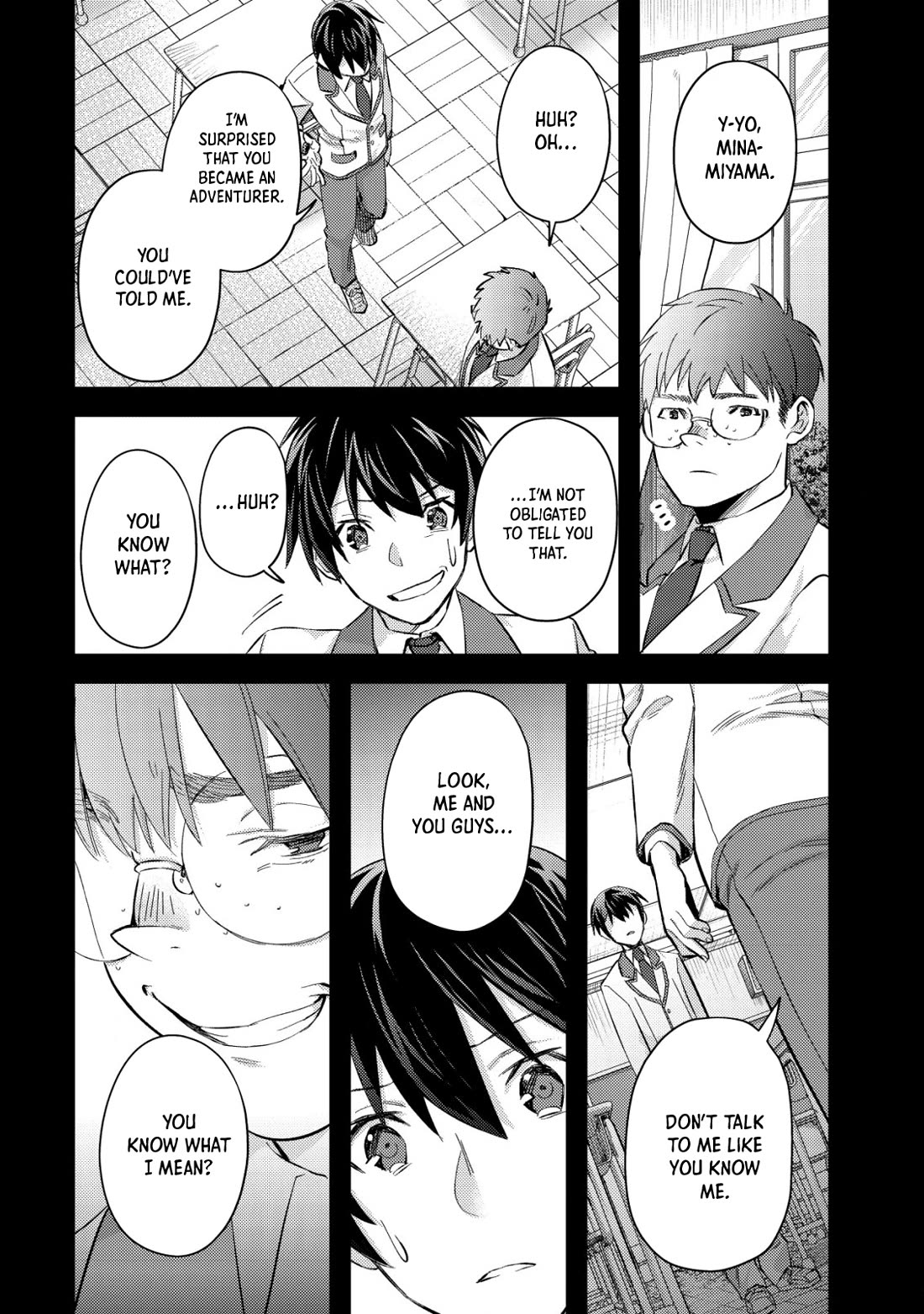 Can Even a Mob High Schooler Like Me Be a Normie If I Become an Adventurer? Chapter 7 page 14 - Chapter 7: Mob Character