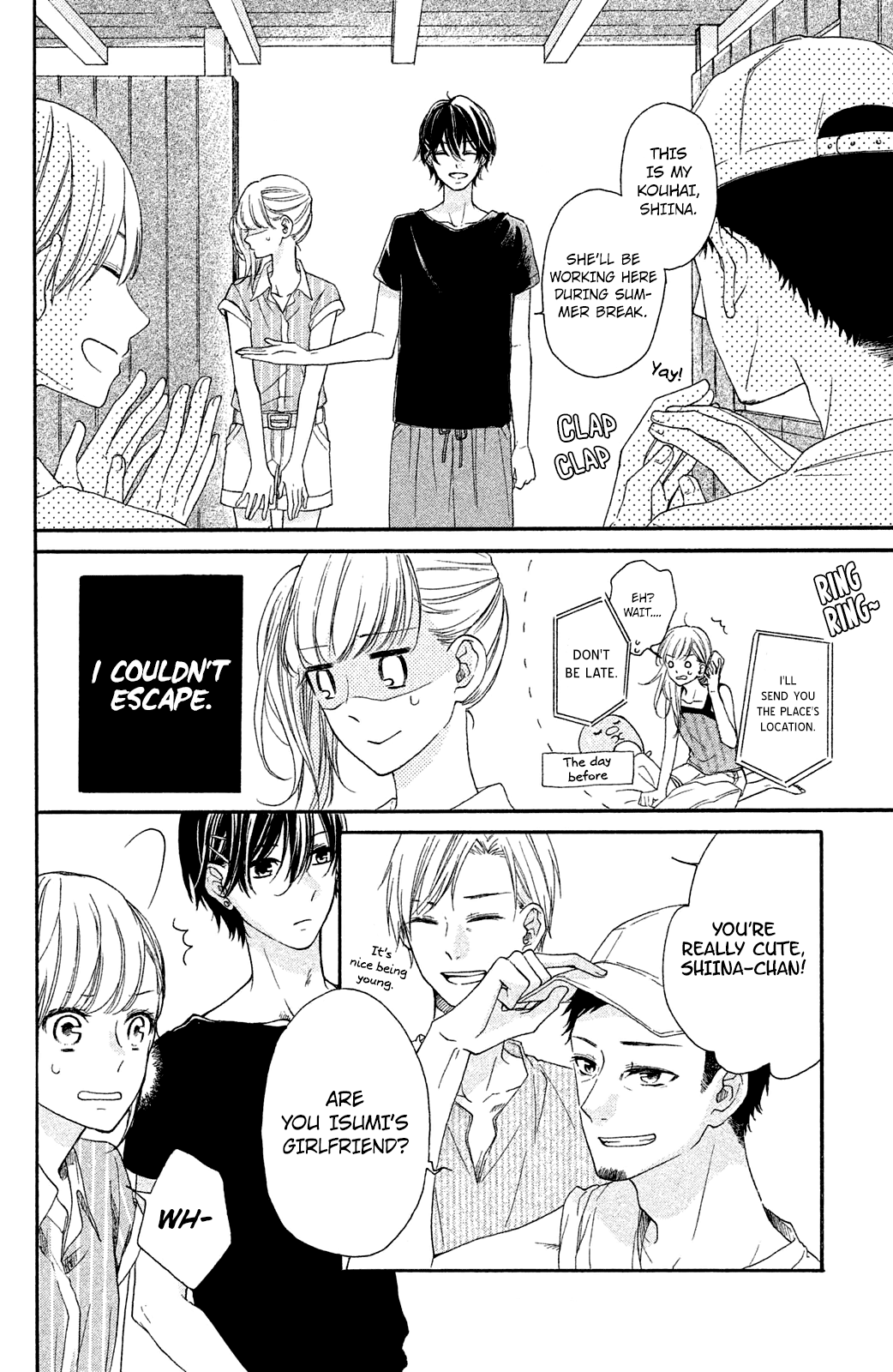 Can I Kiss You Tomorrow? Chapter 3 page 10 - Chapter 3: Isumi-senpai is a Jerk!