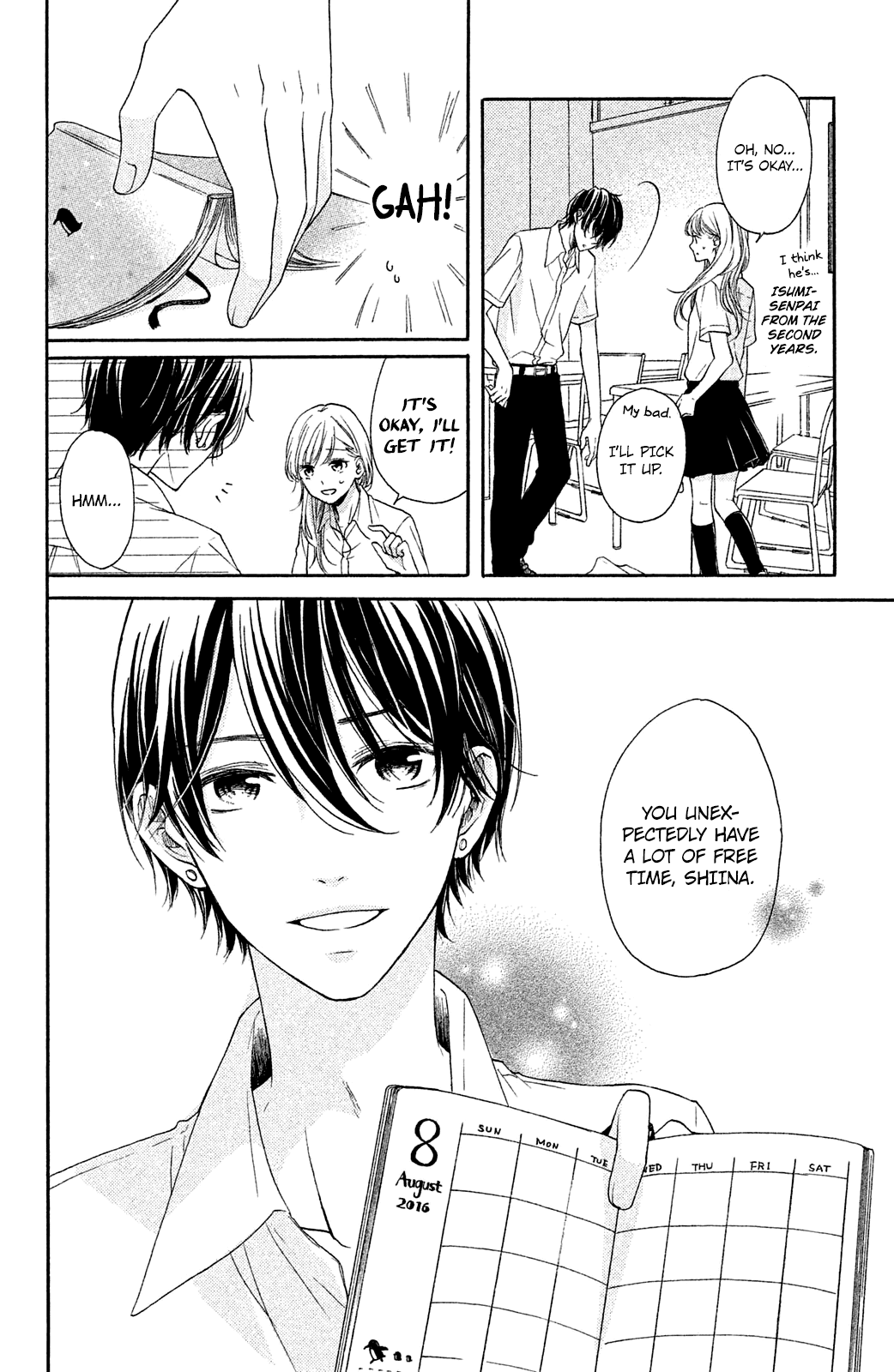 Can I Kiss You Tomorrow? Chapter 3 page 6 - Chapter 3: Isumi-senpai is a Jerk!