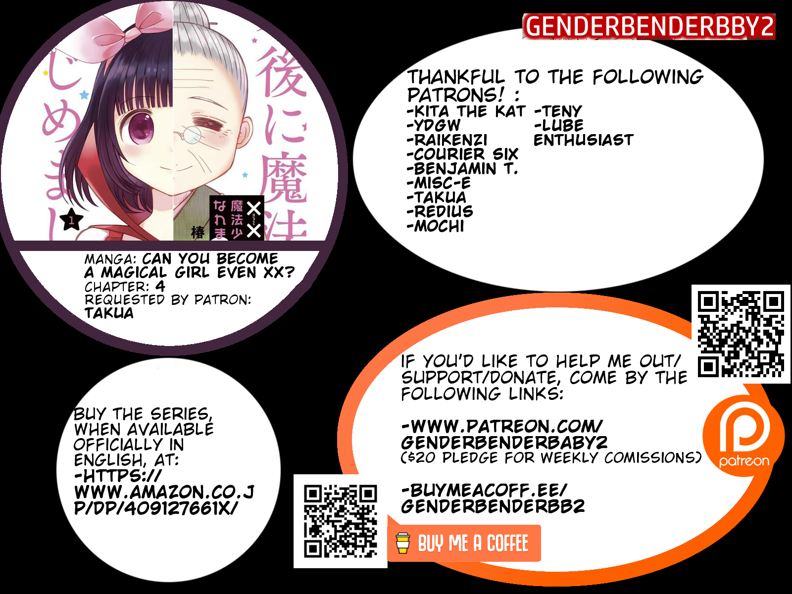Can you become a magical girl even xx? Chapter 4 page 1 - Chapter 4
