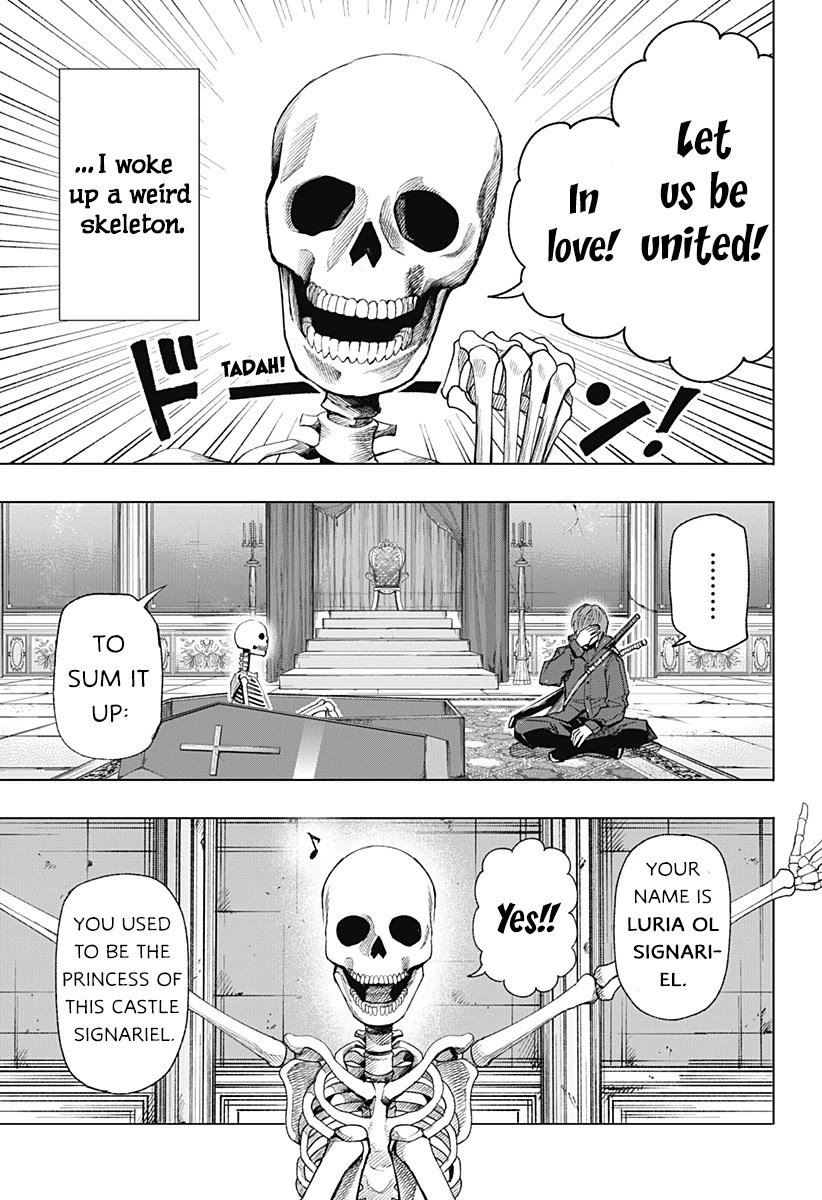 Can You Fall in Love With the Skeleton? Chapter 0 page 5 - Oneshot