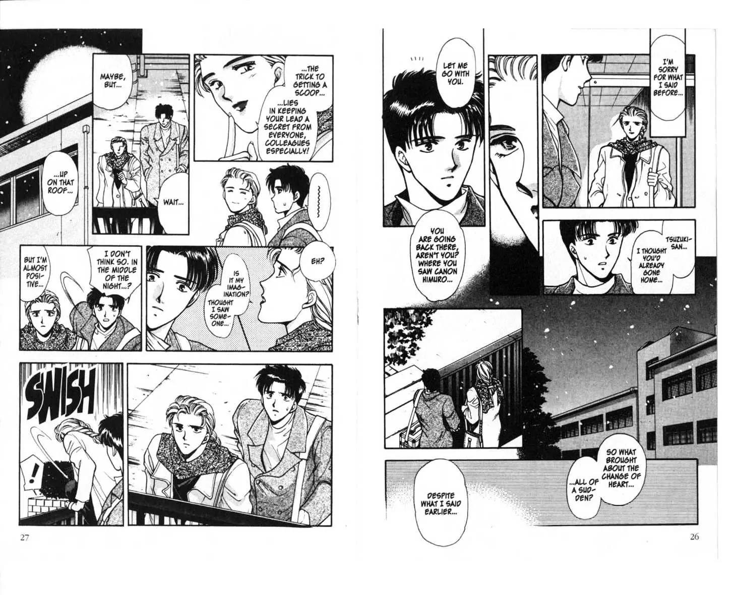 Canon Chapter 1 page 15 - Chapter 1: 1 Nightmare \ 2 Cruz \ 3 Sakaki \ 4 Half \ [Extra] Shiomi's Thrilling Everyday Affairs