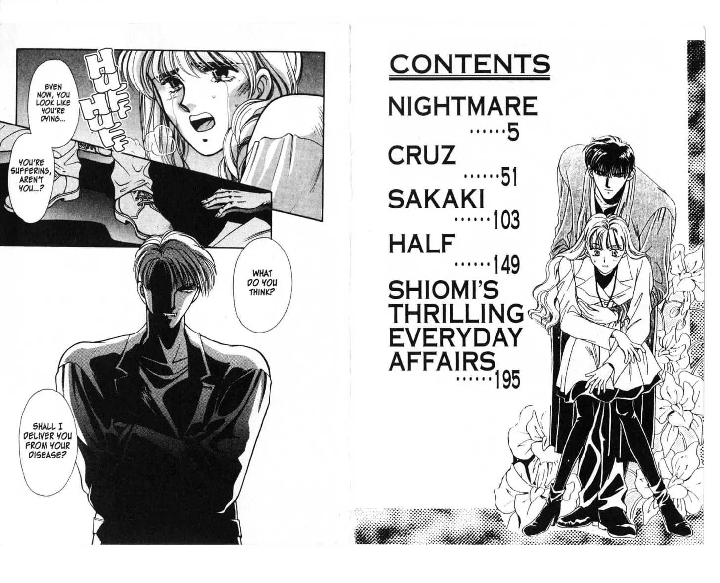 Canon Chapter 1 page 4 - Chapter 1: 1 Nightmare \ 2 Cruz \ 3 Sakaki \ 4 Half \ [Extra] Shiomi's Thrilling Everyday Affairs
