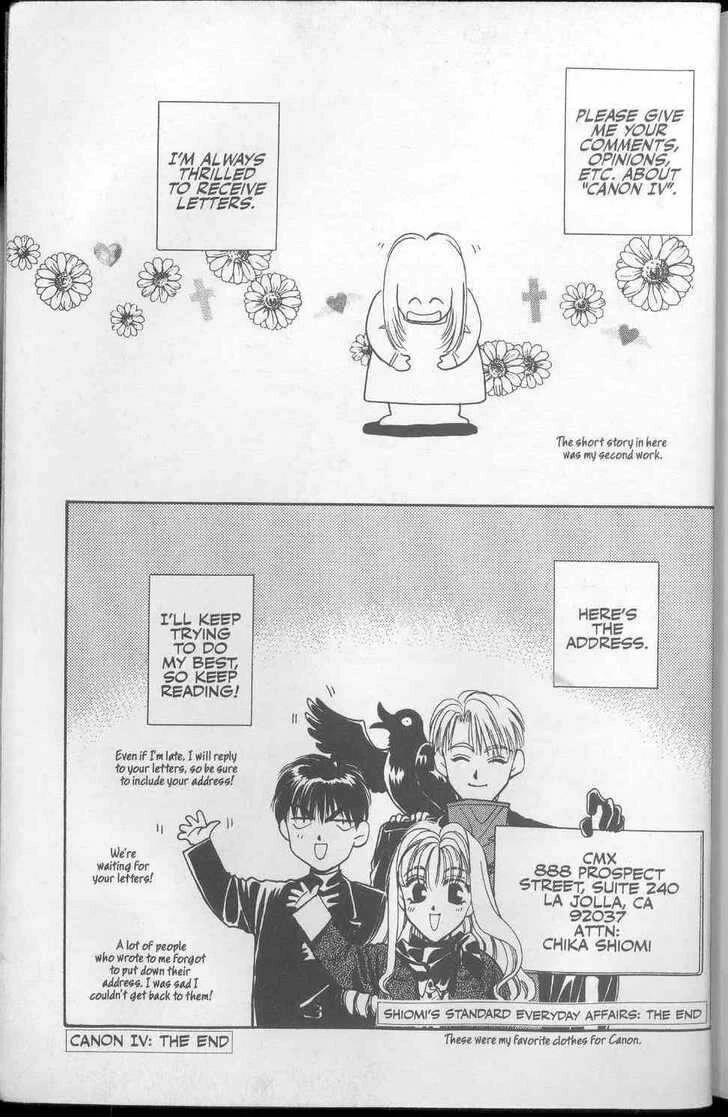 Canon Chapter 15.5 page 3 - Chapter 15.5: Shiomi's Standard Everyday Affairs [END]