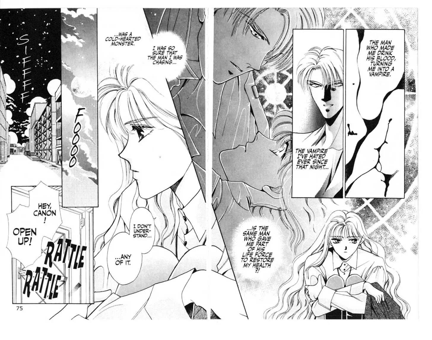 Canon Chapter 5 page 39 - Chapter 5: 5 Rod \ 6 Illusion \ 7 Fui \ 8 Murder \ [Extra] Shiomi's Thrilling Everyday Affairs