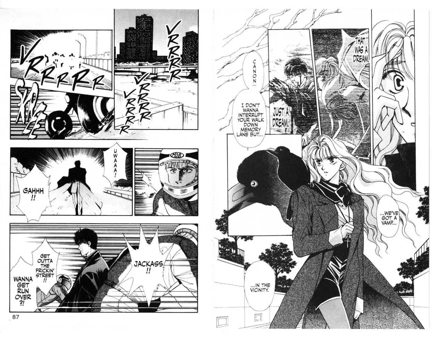 Canon Chapter 5 page 45 - Chapter 5: 5 Rod \ 6 Illusion \ 7 Fui \ 8 Murder \ [Extra] Shiomi's Thrilling Everyday Affairs
