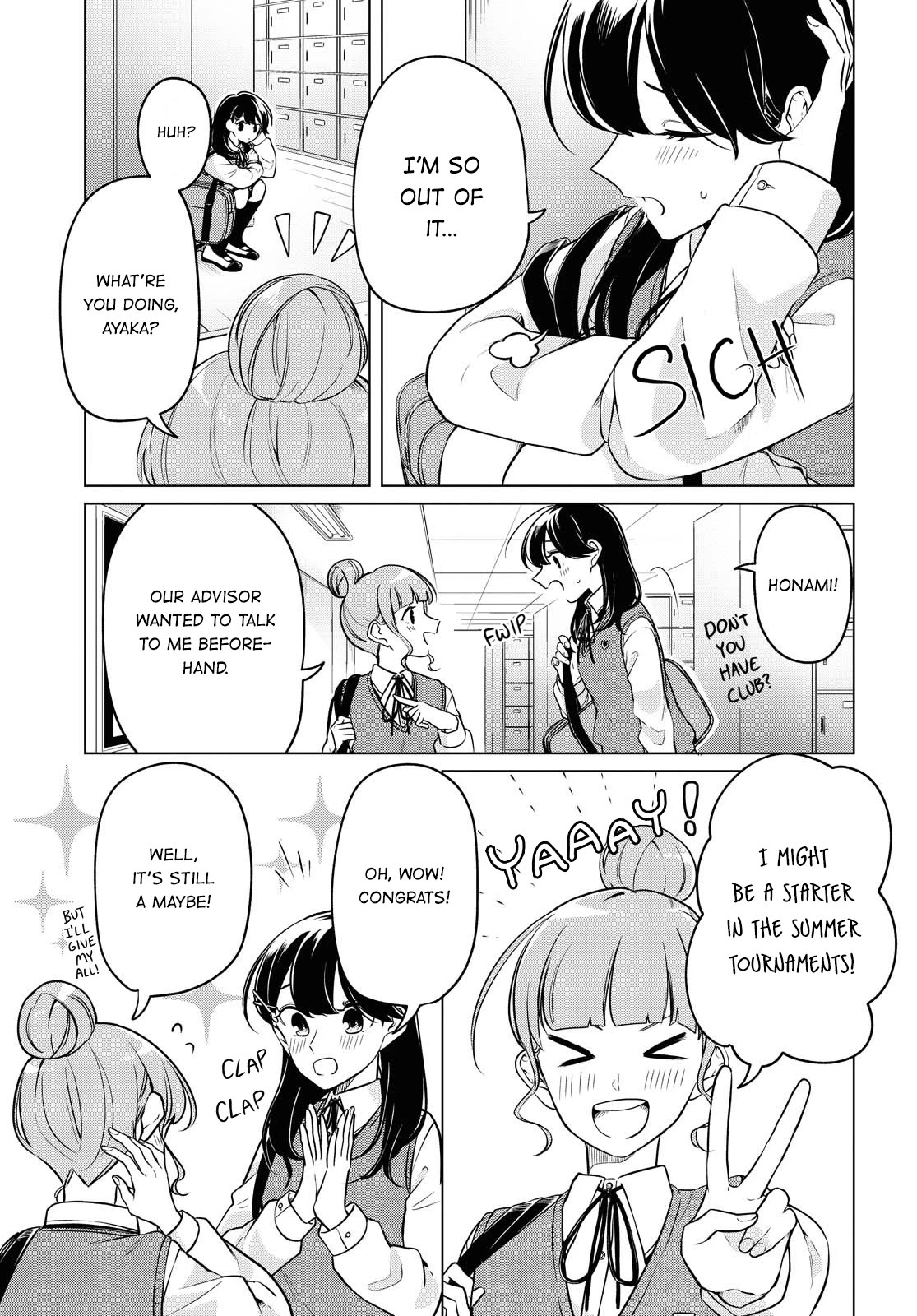 Can't Defy the Lonely Girl Chapter 7 page 11 - Chapter 7