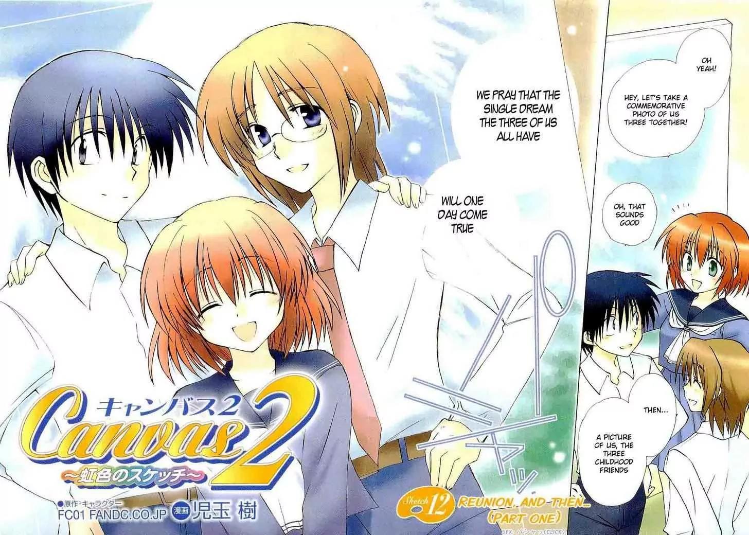 Canvas 2 - Nijiiro no Sketch Chapter 12 page 3 - Chapter 12: Reunion, and Then... (Part One)
