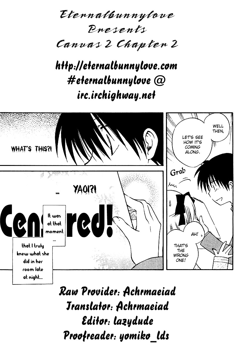 Canvas 2 - Nijiiro no Sketch Chapter 2 page 36 - Chapter 2: I Can Make It Be Like A Funny Story
