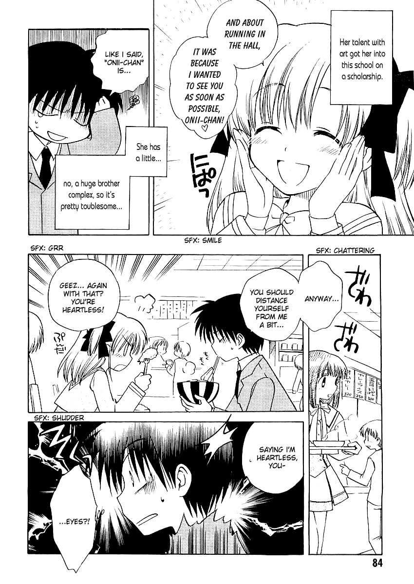 Canvas 2 - Nijiiro no Sketch Chapter 3 page 4 - Chapter 3: Two Moths Late