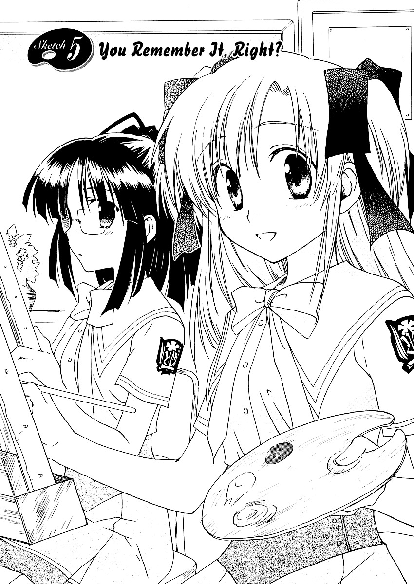 Canvas 2 - Nijiiro no Sketch Chapter 5 page 1 - Chapter 5: You Remember It, Right