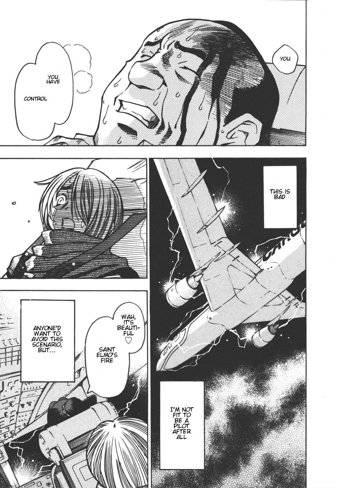 Captain Alice Chapter 1 page 40 - Chapter 1: The Pilot Girl, the Child, and Saint Elmo's Fire