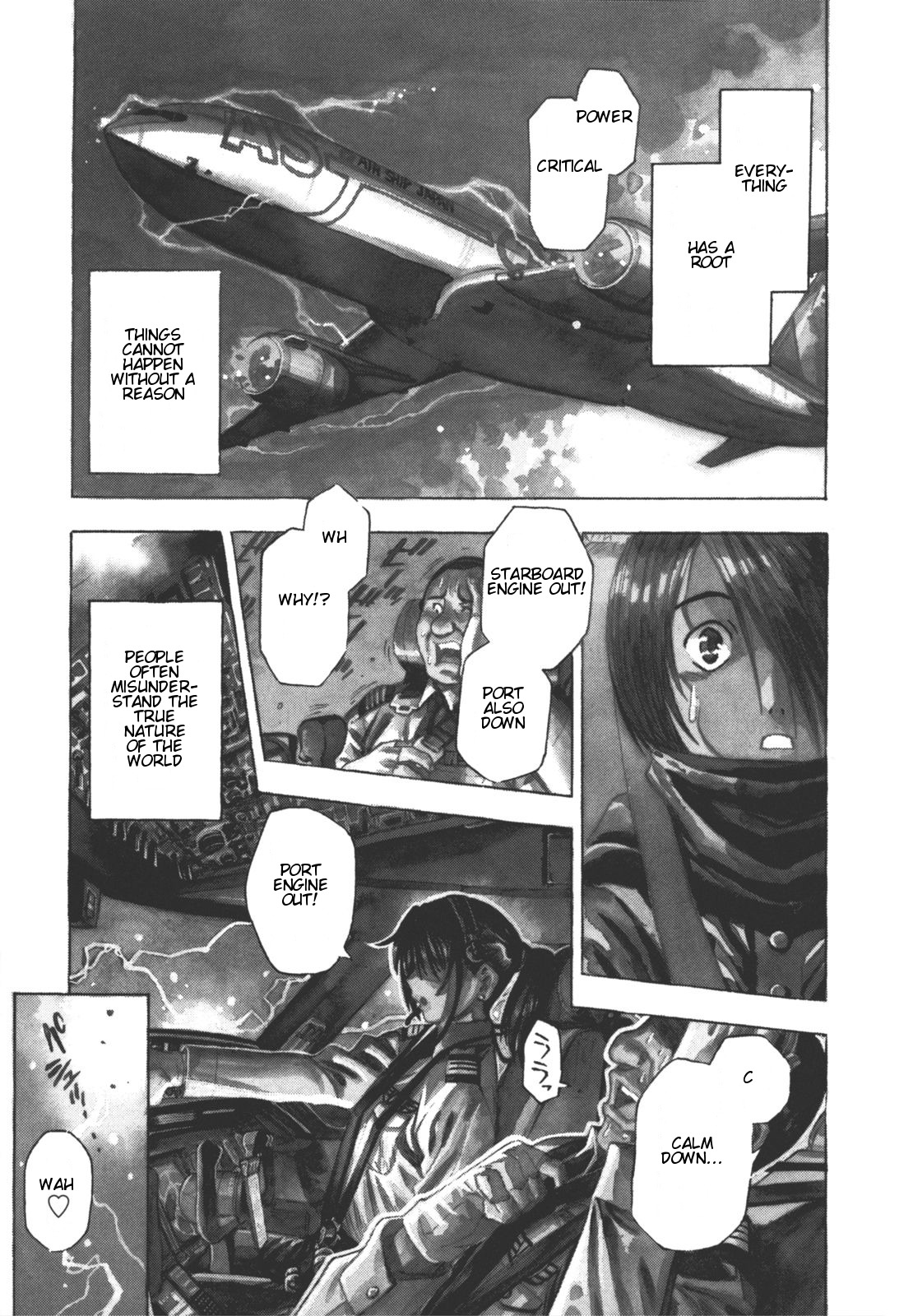 Captain Alice Chapter 1 page 7 - Chapter 1: The Pilot Girl, the Child, and Saint Elmo's Fire