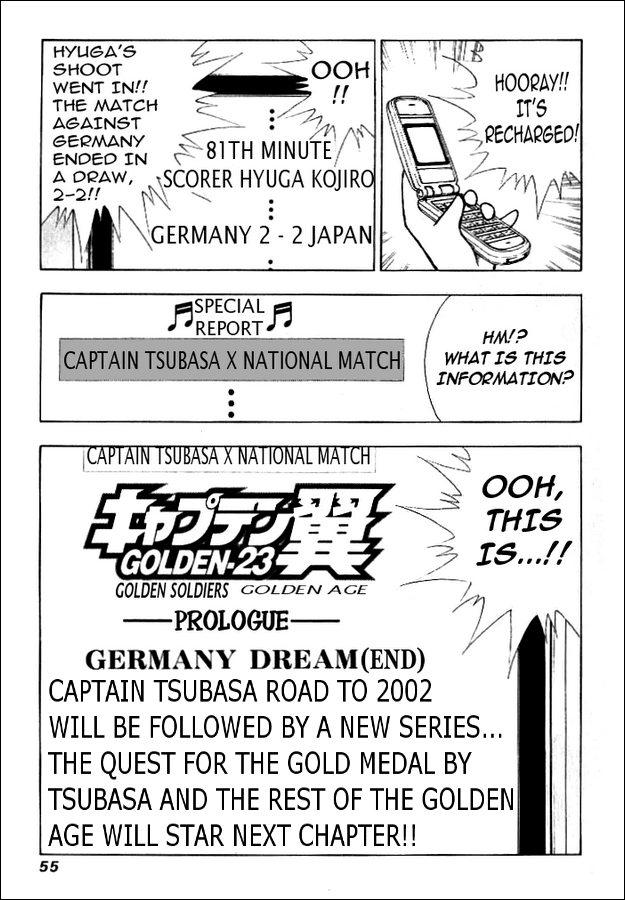 Captain Tsubasa Golden-23 Chapter 0 page 40 - Chapter 0: Prologue: Germany Dream