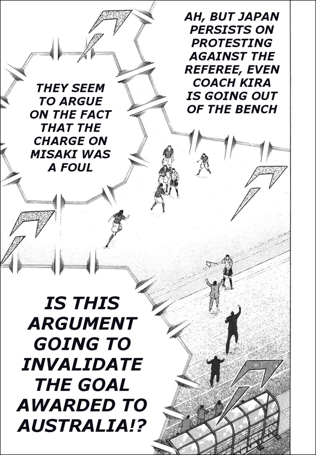 Captain Tsubasa Golden-23 Chapter 101 page 14 - Chapter 101: Judge Who Changes Fate!!