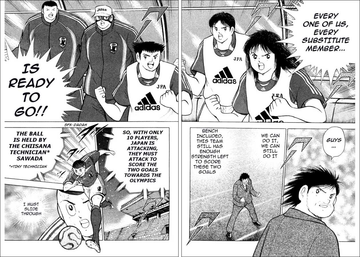 Captain Tsubasa Golden-23 Chapter 102 page 8 - Chapter 102: Unyielding Spirit
