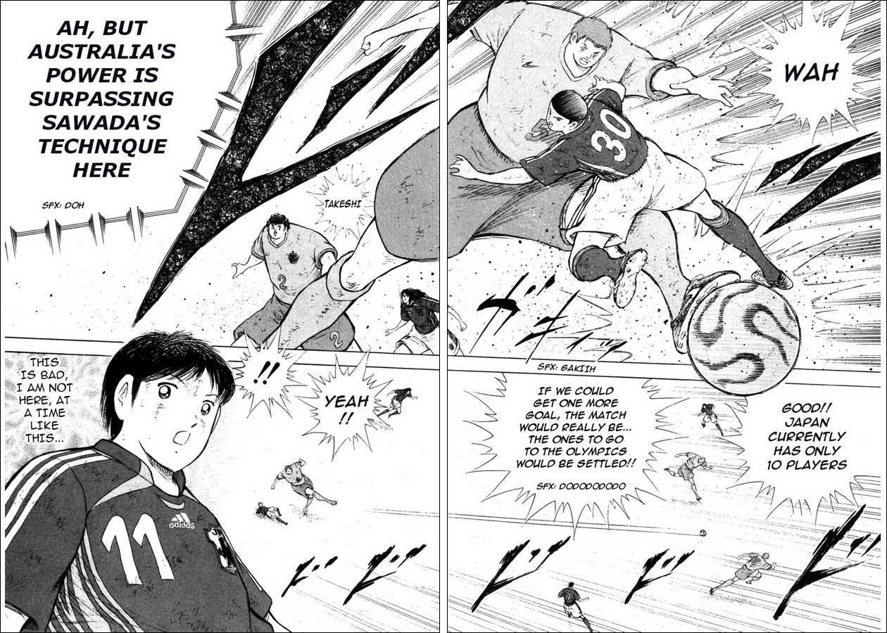 Captain Tsubasa Golden-23 Chapter 102 page 9 - Chapter 102: Unyielding Spirit