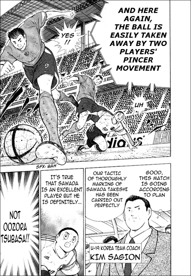 Captain Tsubasa Golden-23 Chapter 11 page 5 - Chapter 11: Next Age - Japan's Challenge