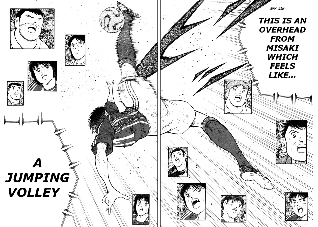 Captain Tsubasa Golden-23 Chapter 111 page 4 - Chapter 111: Linked Spirit Combi Play