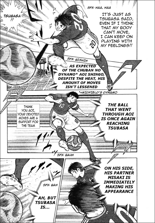 Captain Tsubasa Golden-23 Chapter 112.2 page 15 - Chapter 112.2: Wish for Peace in Hiroshima (Part 2)