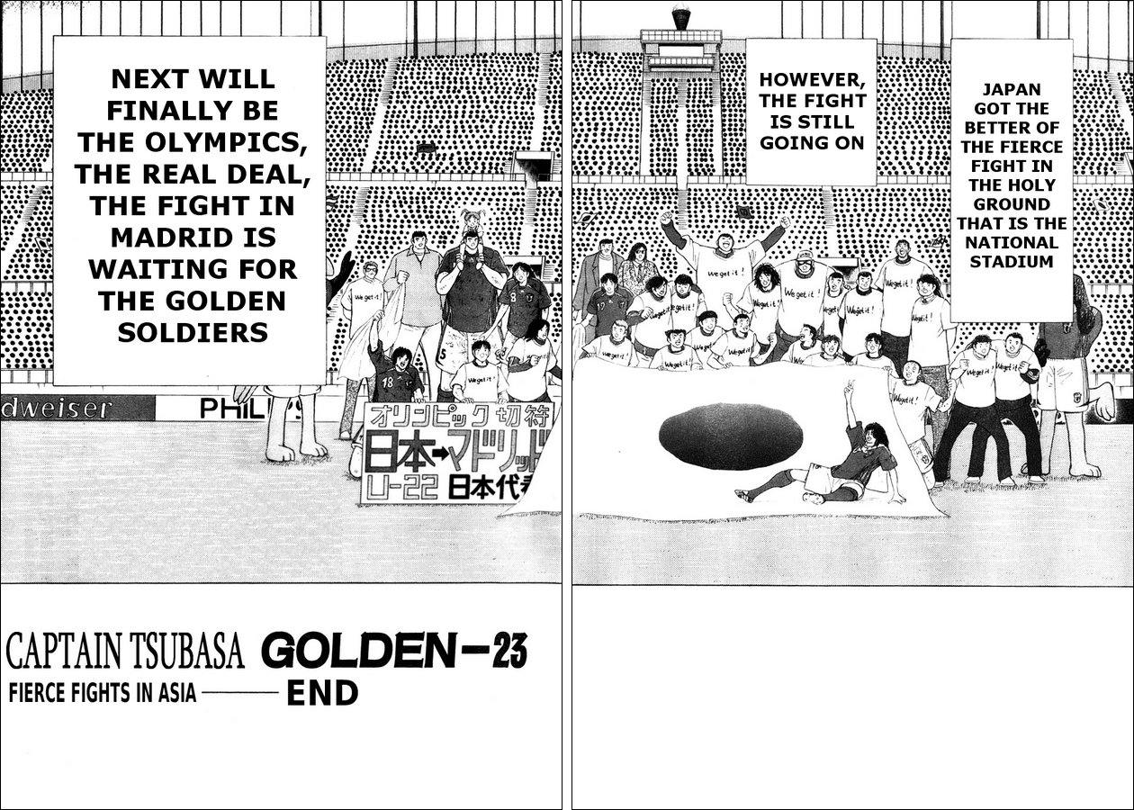 Captain Tsubasa Golden-23 Chapter 112 page 14 - Chapter 112: Road To Madrid [END]