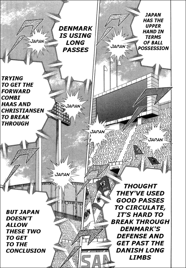 Captain Tsubasa Golden-23 Chapter 19 page 12 - Chapter 19: 3M Are Attacking