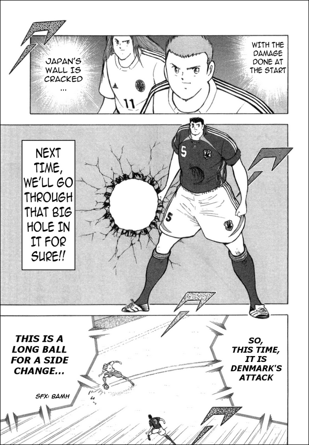 Captain Tsubasa Golden-23 Chapter 19 page 6 - Chapter 19: 3M Are Attacking