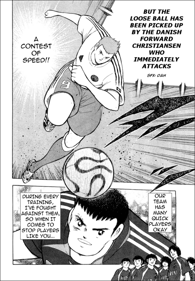 Captain Tsubasa Golden-23 Chapter 19 page 9 - Chapter 19: 3M Are Attacking