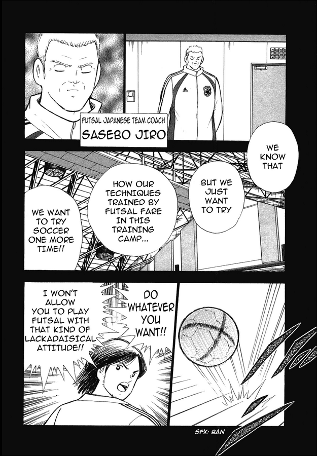 Captain Tsubasa Golden-23 Chapter 25 page 8 - Chapter 25: Heartbreaking Decision