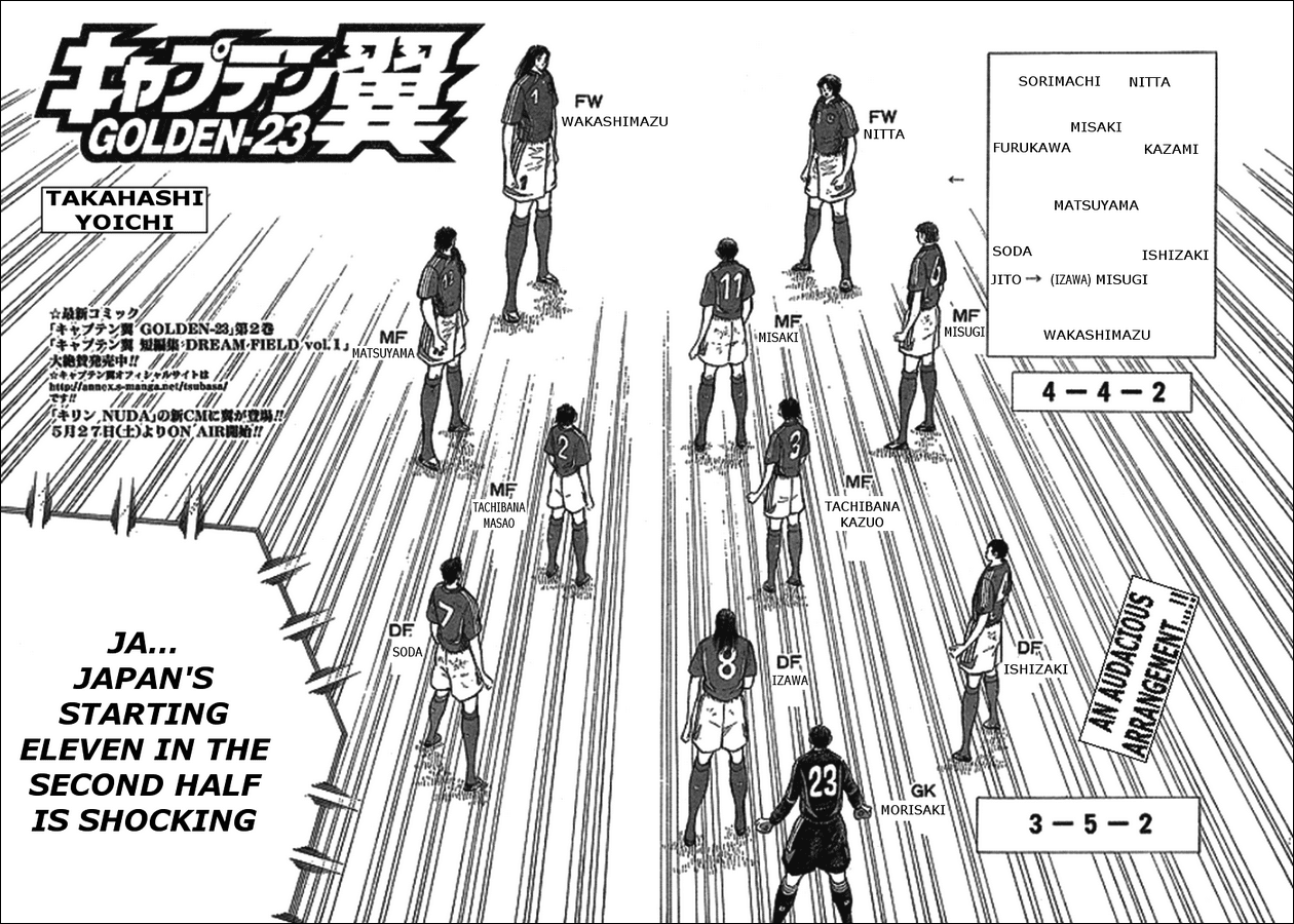 Captain Tsubasa Golden-23 Chapter 29 page 2 - Chapter 29: Unexpected Conversion!!