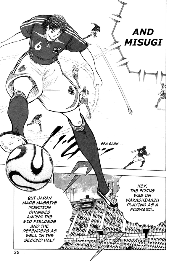 Captain Tsubasa Golden-23 Chapter 29 page 9 - Chapter 29: Unexpected Conversion!!
