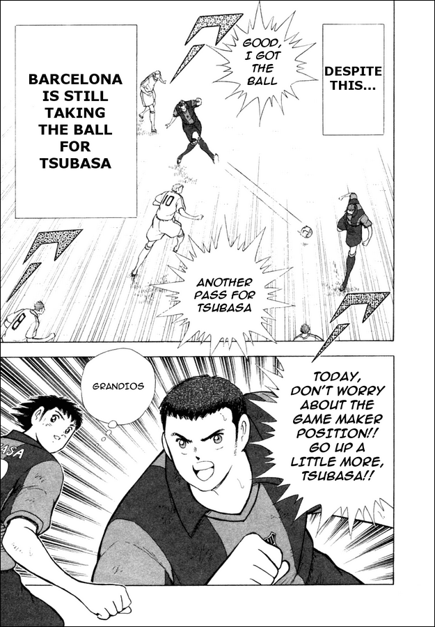 Captain Tsubasa Golden-23 Chapter 35 page 9 - Chapter 35: Blessing Performance