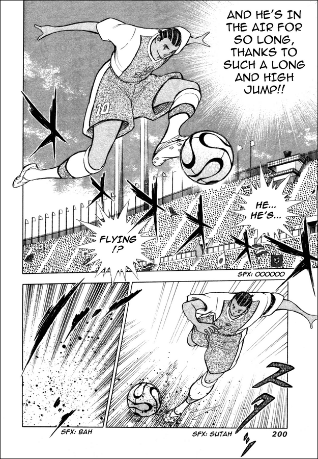 Captain Tsubasa Golden-23 Chapter 37 page 14 - Chapter 37: Miraculous Body Faculties!!