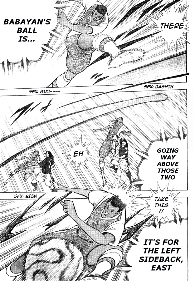 Captain Tsubasa Golden-23 Chapter 40 page 4 - Chapter 40: Eagles Rain!!