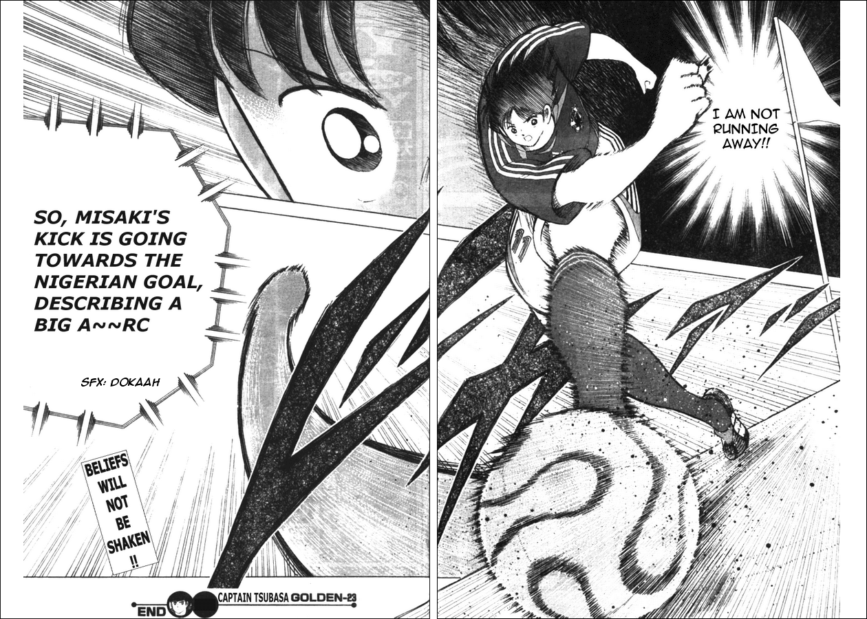 Captain Tsubasa Golden-23 Chapter 48 page 16 - Chapter 48: Sticking To One On One