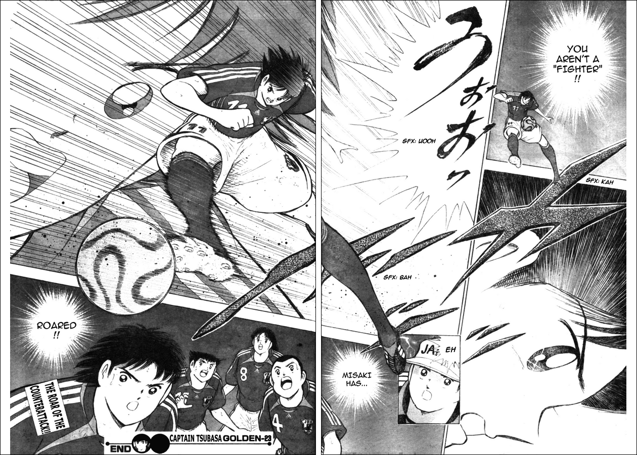 Captain Tsubasa Golden-23 Chapter 50 page 13 - Chapter 50: Counterattack's Roar