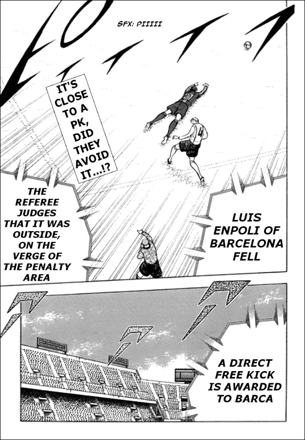Captain Tsubasa Golden-23 Chapter 58 page 2 - Chapter 58: Unexpected And Clever Play!!