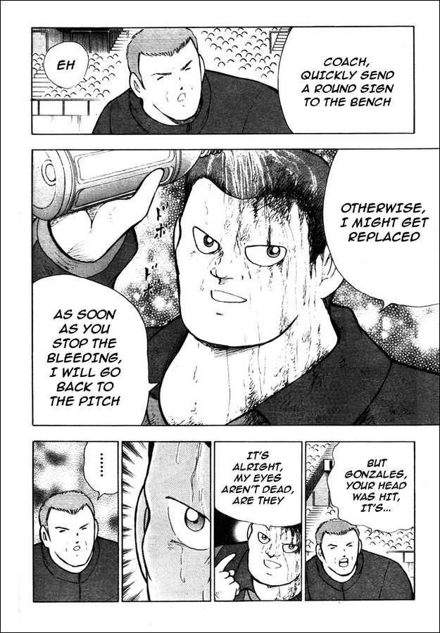 Captain Tsubasa Golden-23 Chapter 62 page 8 - Chapter 62: Finish Defending Even At 10!!
