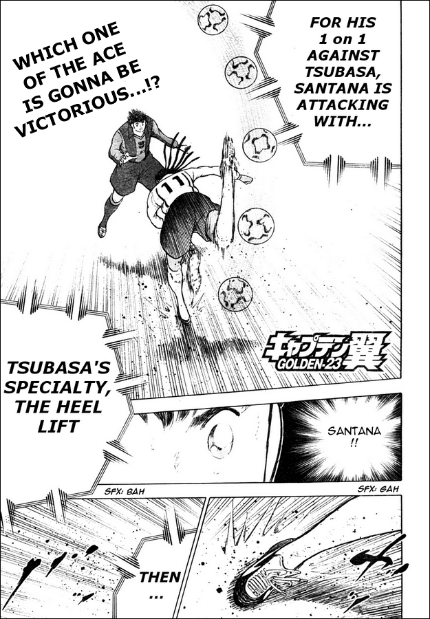 Captain Tsubasa Golden-23 Chapter 63 page 1 - Chapter 63: Marvelous Aerial Clash!!
