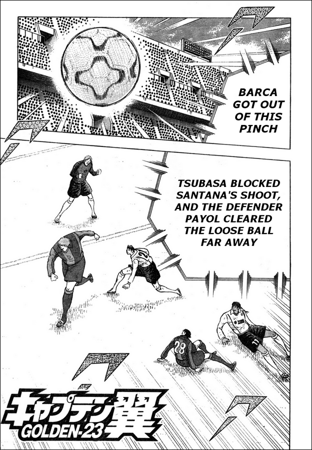 Captain Tsubasa Golden-23 Chapter 64 page 1 - Chapter 64: Last 5 Minutes Of Attack Defense