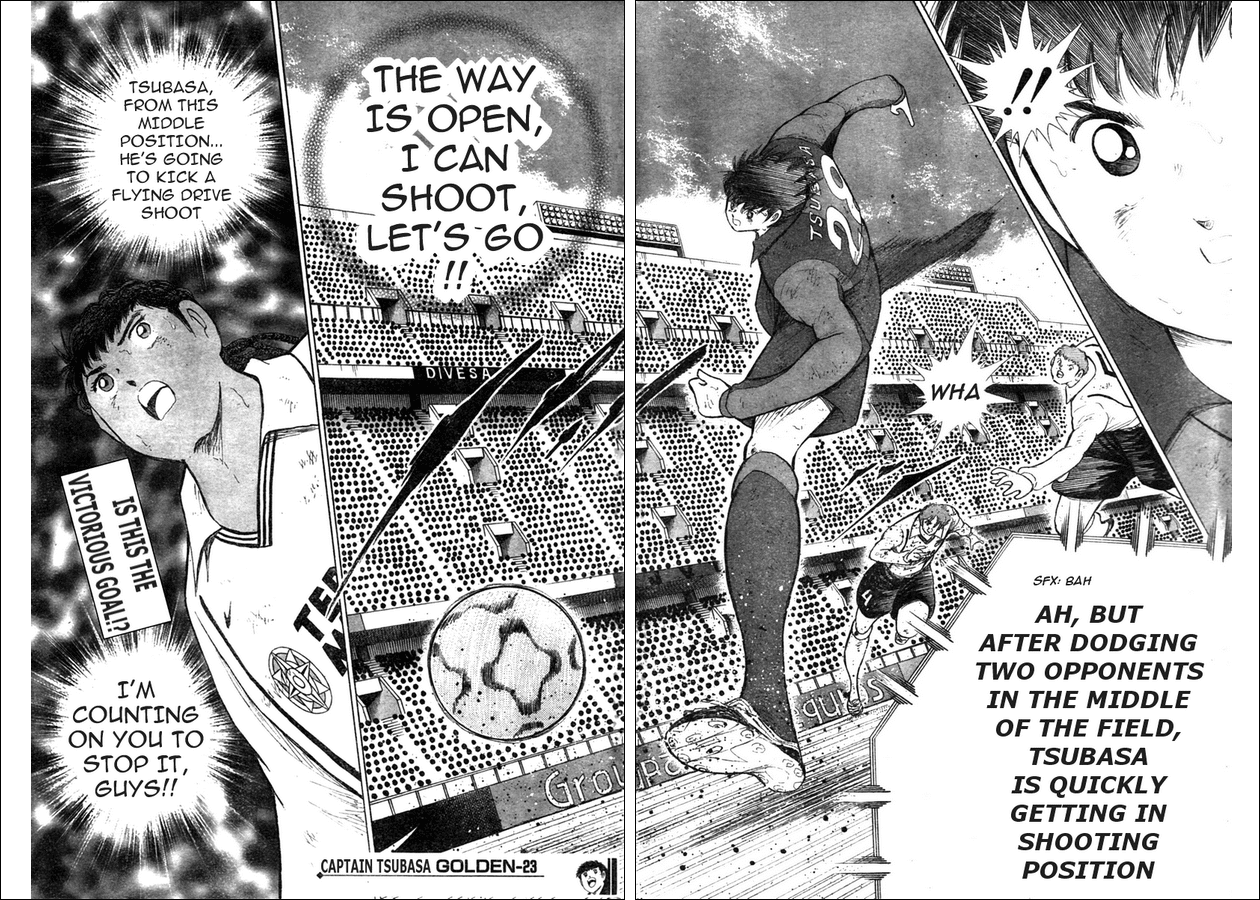 Captain Tsubasa Golden-23 Chapter 64 page 15 - Chapter 64: Last 5 Minutes Of Attack Defense