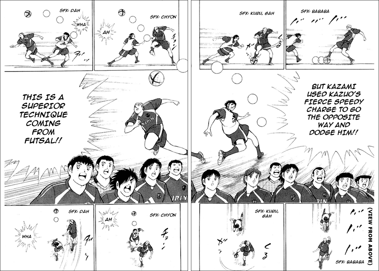 Captain Tsubasa Golden-23 Chapter 7 page 8 - Chapter 7: Stop The Futsal Combi!!