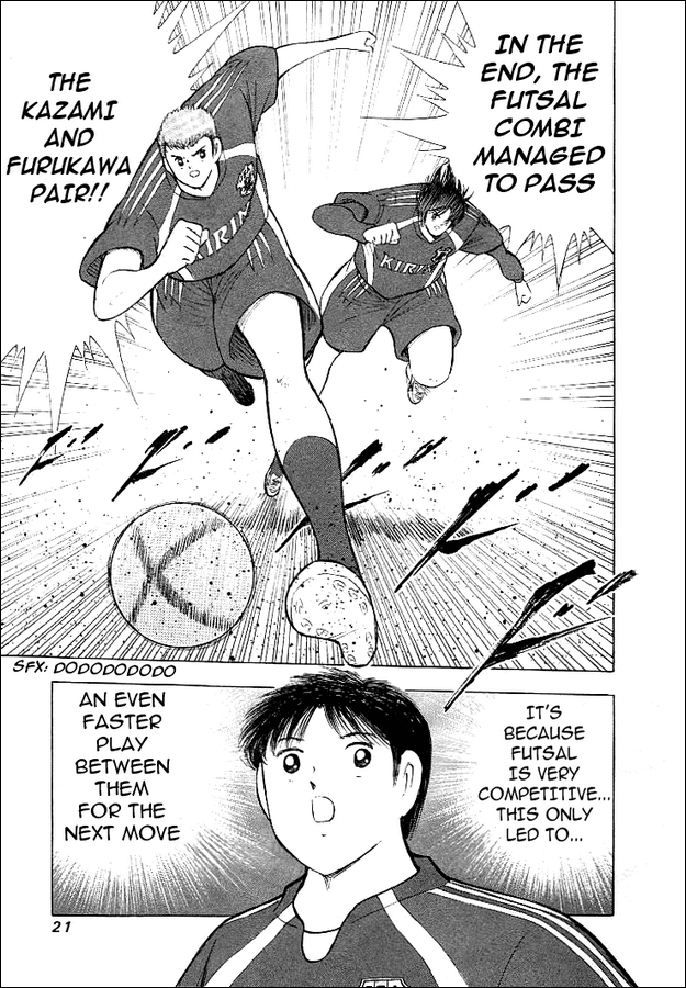 Captain Tsubasa Golden-23 Chapter 8 page 14 - Chapter 8: The Camp's Battle For Pride