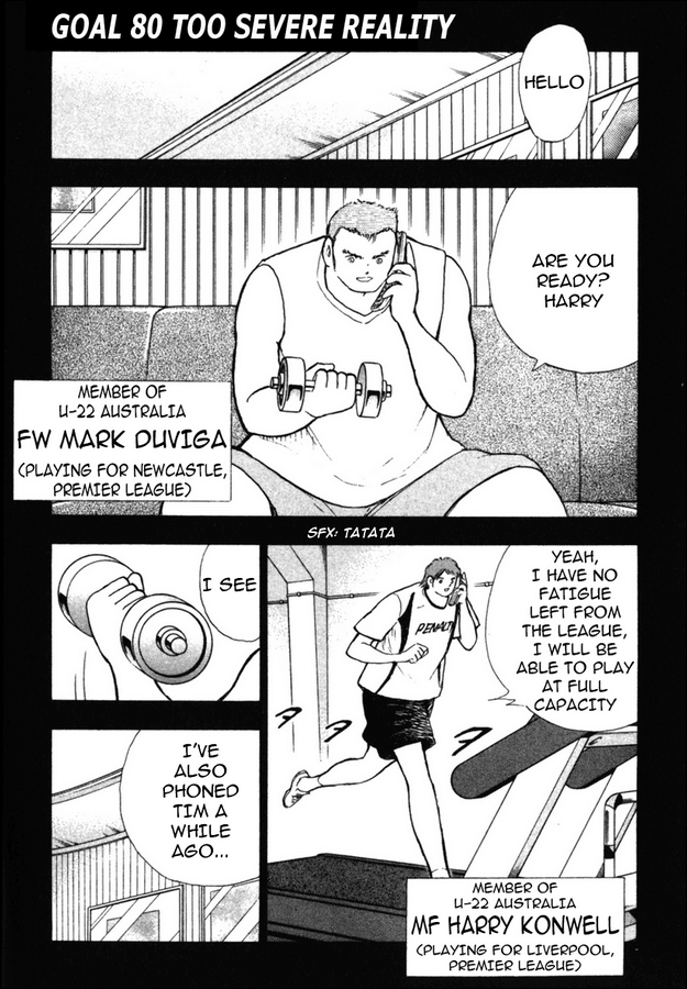 Captain Tsubasa Golden-23 Chapter 80 page 1 - Chapter 80: Too Severe Reality