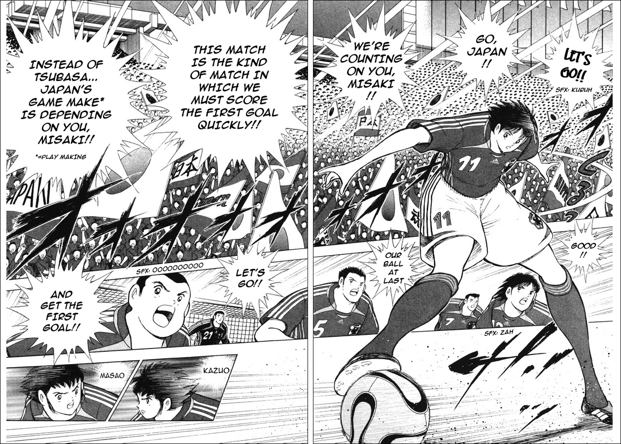Captain Tsubasa Golden-23 Chapter 88 page 14 - Chapter 88: Counterattack's Bullet Clear