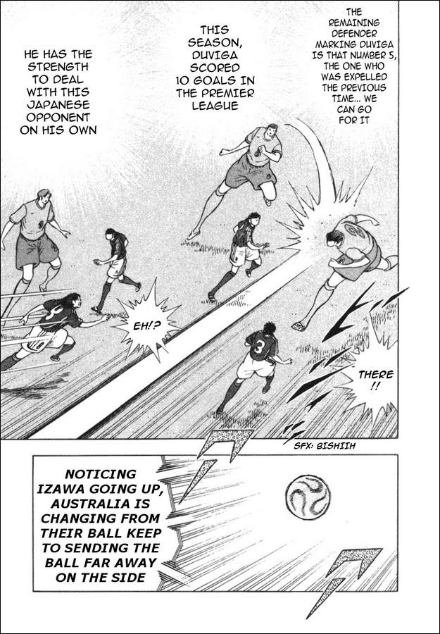 Captain Tsubasa Golden-23 Chapter 88 page 7 - Chapter 88: Counterattack's Bullet Clear