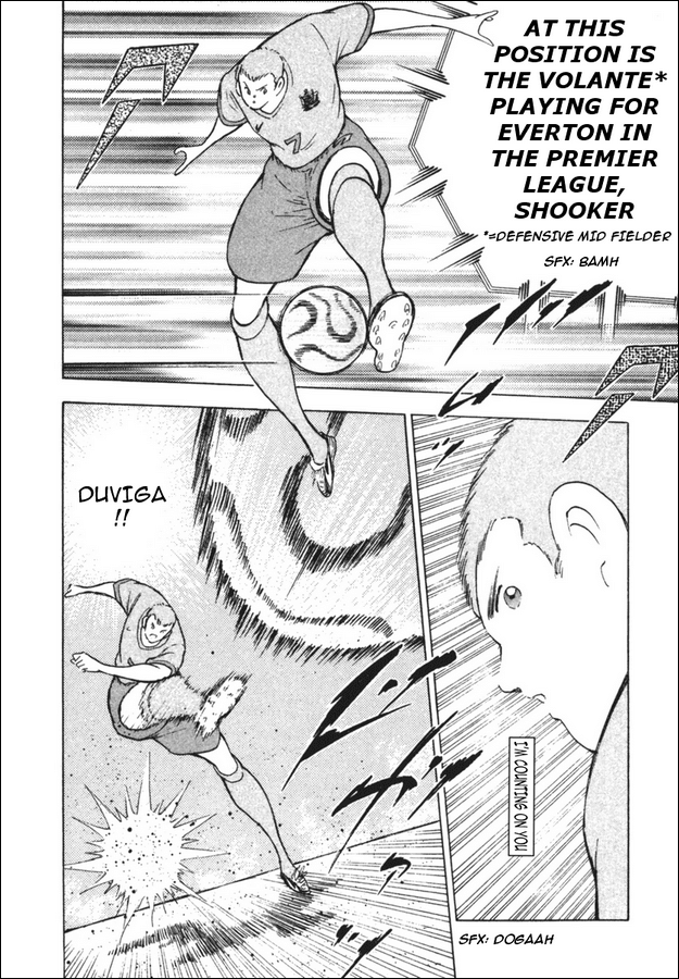 Captain Tsubasa Golden-23 Chapter 88 page 8 - Chapter 88: Counterattack's Bullet Clear