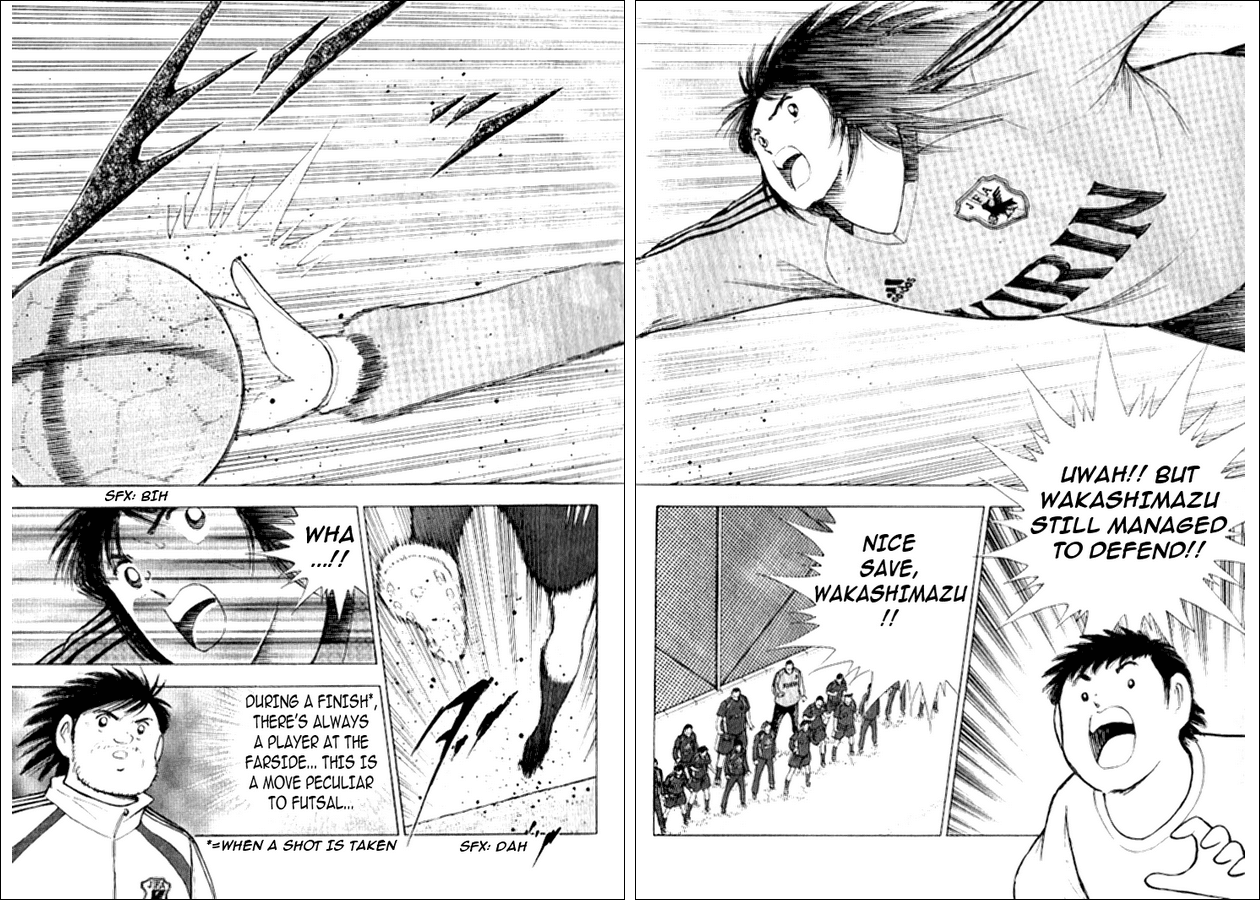 Captain Tsubasa Golden-23 Chapter 9 page 15 - Chapter 9: Guardian Deity vs Futsal Combi