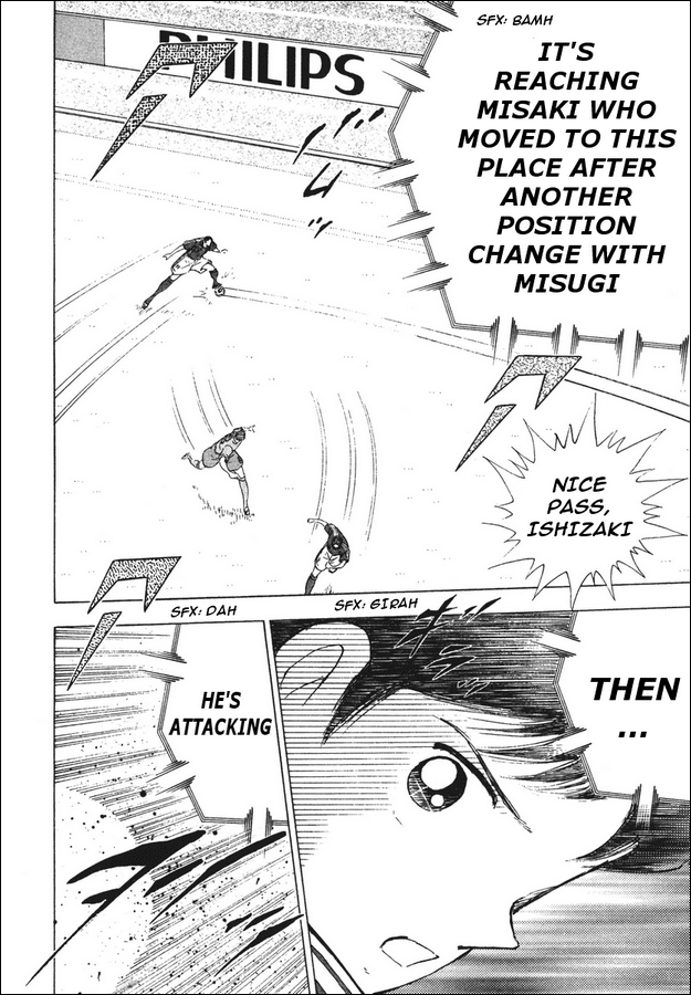 Captain Tsubasa Golden-23 Chapter 93 page 13 - Chapter 93: Offense And Defense From The Front