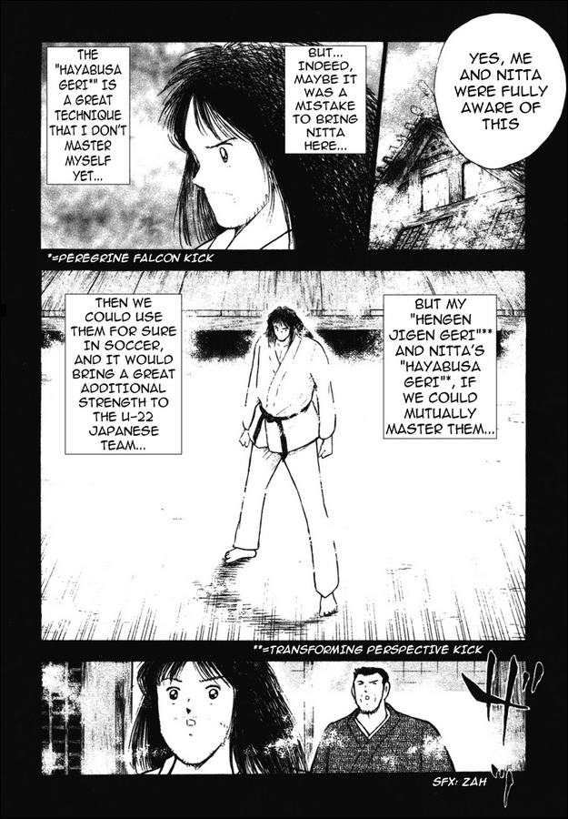 Captain Tsubasa Golden-23 Chapter 96 page 10 - Chapter 96: Fly!! Wakado Style Combi!!